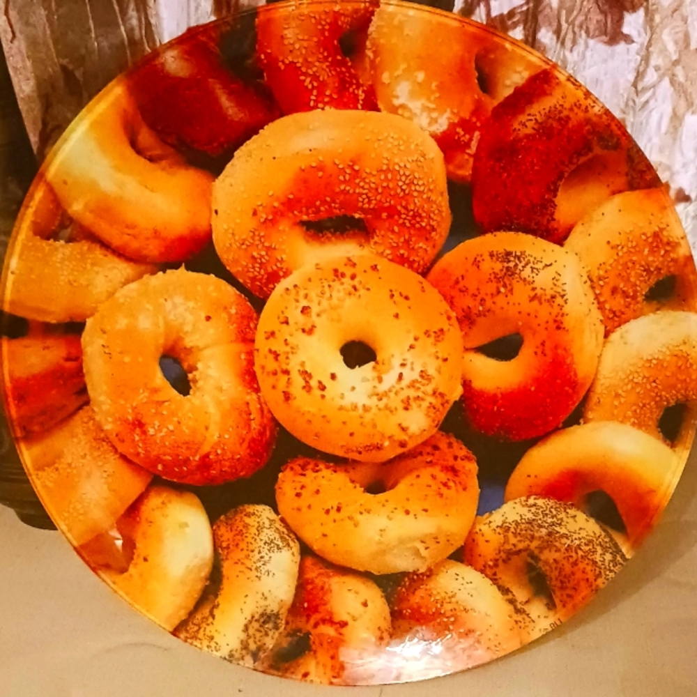 Round Glass Bsgel Plate